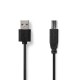 NEDIS CCGT60100BK30 NEDUS033870 Cordon USB2.0 A-B M/M 3m