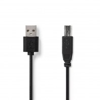 NEDUS033870 Cordon USB2.0 A-B M/M 3m