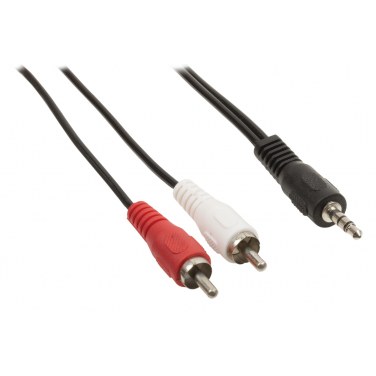 GENERIQUE VLAP22200B150 NONAU009307 Cordon (x1) audio Jack stéreo 3.5mm / 2 RCA M/M 15m