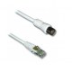 LINEAIRE TVRJD NONAU016359 Cordon RJ45 /Coax 9.52mm Mâle 75 Ohms 2m