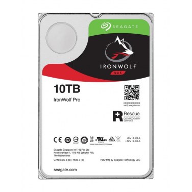 SEAGATE ST10000NE0008 SEADD033758 3.5" - 26.1mm - IronWolf Pro 10To - 7200T/min - 256Mo cache - Sata 6Gb/s -