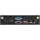 SHUTTLE DS10U3 SHUBB034294 Shuttle DS10U3 Slim-PC fanless barebone / Core i3 8145U / 2x LAN RS232 VGA / 65W
