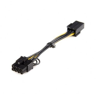 STARTECH PCIEX68ADAP STAAL030117 adaptateur alim PCIe 6p vers 8p 15 cm