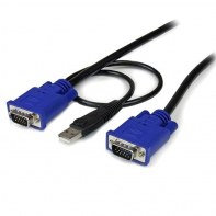 STARTECH SVECONUS10 STABT034516 Câble pour Switch KVM VGA avec USB 2 en 1 - 3m