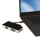 STARTECH CDPVGDVHDB STACV029365 Adaptateur audio / vidéo de voyage 3 en 1 - USB-C vers VGA DVI ou HDMI - 4K