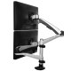STARTECH ARMDUAL30 STAEC034498 Support 2 écrans bureau VESA jusqu'à 30p et 18 kg