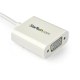 STARTECH CDP2VGAW STAUS030203 USB-C vers VGA - M/F Blanc