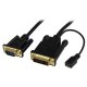 STARTECH DVI2VGAMM6 STAVI030549 Câble Conv. DVI-D - VGA actif 1.8m M-M