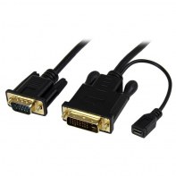 STARTECH DVI2VGAMM6 STAVI030549 Câble Conv. DVI-D - VGA actif 1.8m M-M