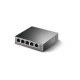 TPLINK TL-SF1005P TPLSW032330 TL-SF1005P - 5p 10/100 (4 PoE) - bureau - PoE (58 W)