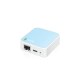 TPLINK TL-WR802N TPLWI034431 TL-WR802N Nano Routeur WiFi 300Mb + 1p microUSB