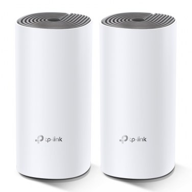 TPLINK DECO E4(2-PACK) TPLWI036508 Deco E4 Système Mesh Wi-Fi AC (2 routeurs) 1200 DualBand