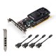 PNY VCQP1000V2-PB PNYCV036579 PNY NVIDIA QUADRO P1000 V2 - 4Go GDDR5 - 4x MINI DP1.4