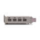 PNY VCQP1000V2-PB PNYCV036579 PNY NVIDIA QUADRO P1000 V2 - 4Go GDDR5 - 4x MINI DP1.4