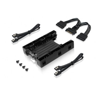 ICYDOCK MB290SP-B ICYBT024206 EZ-Fit Lite Conv. Double SSD/HDD SATA/IDE 2.5- 3.5p