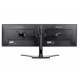 IIYAMA DS1002D-B1 IIYEC026875 Pied de fixation à 2 écrans jq 30p Vesa 75 ou 100mm -10kgs