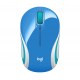 LOGITECH 910-002733 LOGSO018124 M187 Blue Wireless Mini Mouse Boîte