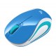 LOGITECH 910-002733 LOGSO018124 M187 Blue Wireless Mini Mouse Boîte