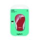 LOGITECH 910-002732 LOGSO018125 M187 Red Wireless Mini Mouse Boîte