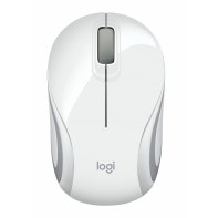 LOGITECH 910-002735 LOGSO018126 M187 White Wireless Mini Mouse Boîte