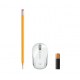 LOGITECH 910-002735 LOGSO018126 M187 White Wireless Mini Mouse Boîte