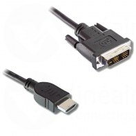 LINEAIRE VHD30D NONVI017676 Cordon HDMI vers DVI-D M/M 2m