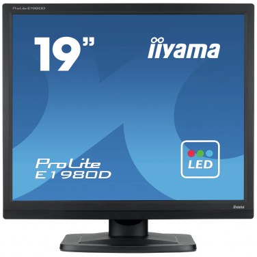 IIYAMA E1980D-B1 IIYEC038260 19p TN HD 5ms 250 cd/m² VGA/DVI Noir
