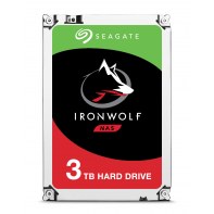 SEAGATE ST3000VN007 SEADD026838 3.5" - 26.1mm - IronWolf 3To - 5900T/min - 64Mo cache - Sata 6Gb/s -