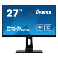 IIYAMA XUB2792QSN-B1 IIYEC036854 27p iPS WQHD 4ms 350cd/m² HDMI/DP 2x2W 2xUSB USB-C.Dock RJ45 Règlable Noir