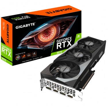 GIGABYTE GV-N3070GAMING OC-8GD 2.0 GIGCV037991 GIGABYTE GV-N3070GAMING OC-8GD V2 (LHR) - 1815MHZ - 8GO GDDR6 - 2HDMI - 2DP
