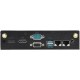 SHUTTLE DS10U SHUBB033832 Shuttle DS10U Slim-PC fanless barebone / Celeron 4205U / 2x LAN RS232 VGA / 65W