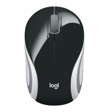 LOGITECH 910-002731 LOGSO018123 M187 Black Wireless Mini Mouse Boîte