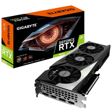 GIGABYTE GV-N3050GAMING OC-8GD GIGCV039225 GIGABYTE RTX 3050 GAMING OC 8G - 8Go GDDR6 - 1822MHz - 2x HDMI - 2x DP