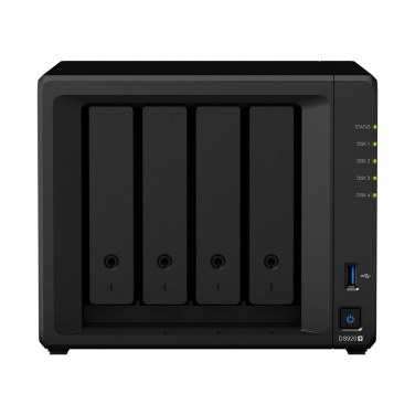 SYNOLOGY DS920+ SYNBT034918 DS920+ Bt NAS 4 emp. 3.5/2.5p 2.0/2.7 GHz QuadCore 64b 4Go