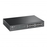 TPLSW032327 TP-LINK Switch 16 ports Gigabit 10/100/1000 Mbps dont 8 ports PoE+ (Budget 110 W) - Rackable