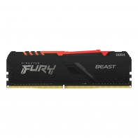 KINGSTON KF432C16BBA/16 KNGMM038650 Memoire Kingston FURY Beast RGB 16 Go DDR4 3200 MHz CL16