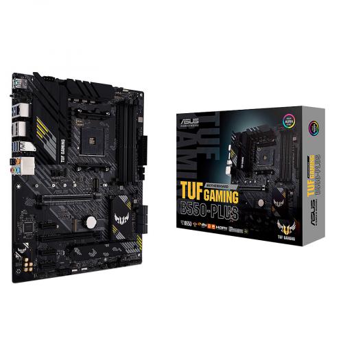 ASUSTEK 90MB14G0-M0EAY0 ASUCM038022 ASUS TUF GAMING B550-PLUS - ATX - AM4 - 4xDDR4 - 2xPCIE - HDMI - DVI - DP - M.2