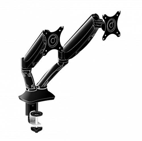 IIYAMA DS3002C-B1 IIYEC026877 Bras pneumatique 2 moniteurs jq 5Ks Vesa 75 ou 100mm Noir