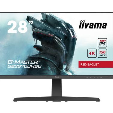 IIYAMA GB2870UHSU-B1 IIYEC039835 28p F-IPS 4K 150Hz 1ms 400cd/m² HDMI/DP 2x2W 3xUSB Règlable Noir