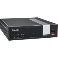 SHUTTLE DL20N SHUBB039627 Shuttle DL20N Slim-PC fanless barebone / Celeron N4505 / 1xLAN - 2x RS232 - VGA