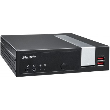 SHUTTLE DL20N SHUBB039627 Shuttle DL20N Slim-PC fanless barebone / Celeron N4505 / 1xLAN - 2x RS232 - VGA
