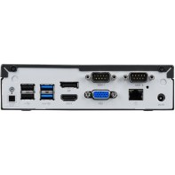 SHUBB039627 Shuttle DL20N Slim-PC fanless barebone / Celeron N4505 / 1xLAN - 2x RS232 - VGA 