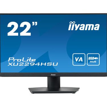IIYAMA XU2294HSU-B2 IIYEC040324 21,5p VA FHD 1ms 250cd/m² HDMI/DP 2xUSB 2x1W Noir