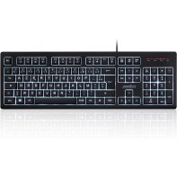 PERIXX PERIBOARD-329 PERCL039214 PERIBOARD-329 Clavier Rétro-éclairé USB + Hub USB intégré