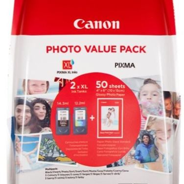 CANON 3712C004 CANCO040578 Pack PG-560XL + CL-561XL + Papier photo GP-501