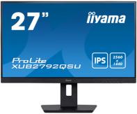 IIYAMA XUB2792QSU-B5 IIYEC040781 27p iPS WQHD 5ms 350cd/m² DVI/HDMI/DP 2x2W 2xUSB Règlable Noir