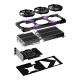PNY VCG4070T12TFXXPB1-O PNYCV040896 PNY RTX 4070Ti 12Go OC XLR8 GAMING VERTO TF - 12Go GDDR6X - 2670MHz - RGB