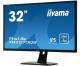 IIYAMA XB3270QS-B1 IIYEC029605 31,5p iPS WQHD 4ms 300cd/m² DVI/HDMI/DP 2x3W Règlable Noir