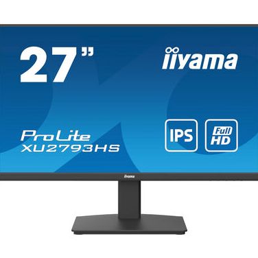 IIYAMA XU2793HS-B5 IIYEC041125 27p IPS FHD 4ms 300cd/m² HDMI-DP 2x2W Noir
