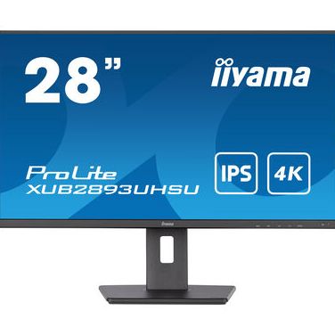 IIYAMA XUB2893UHSU-B5 IIYEC040922 28p IPS 4K 3ms 300cd HDMI/DP 2x2W 4xUSB Règlable Noir
